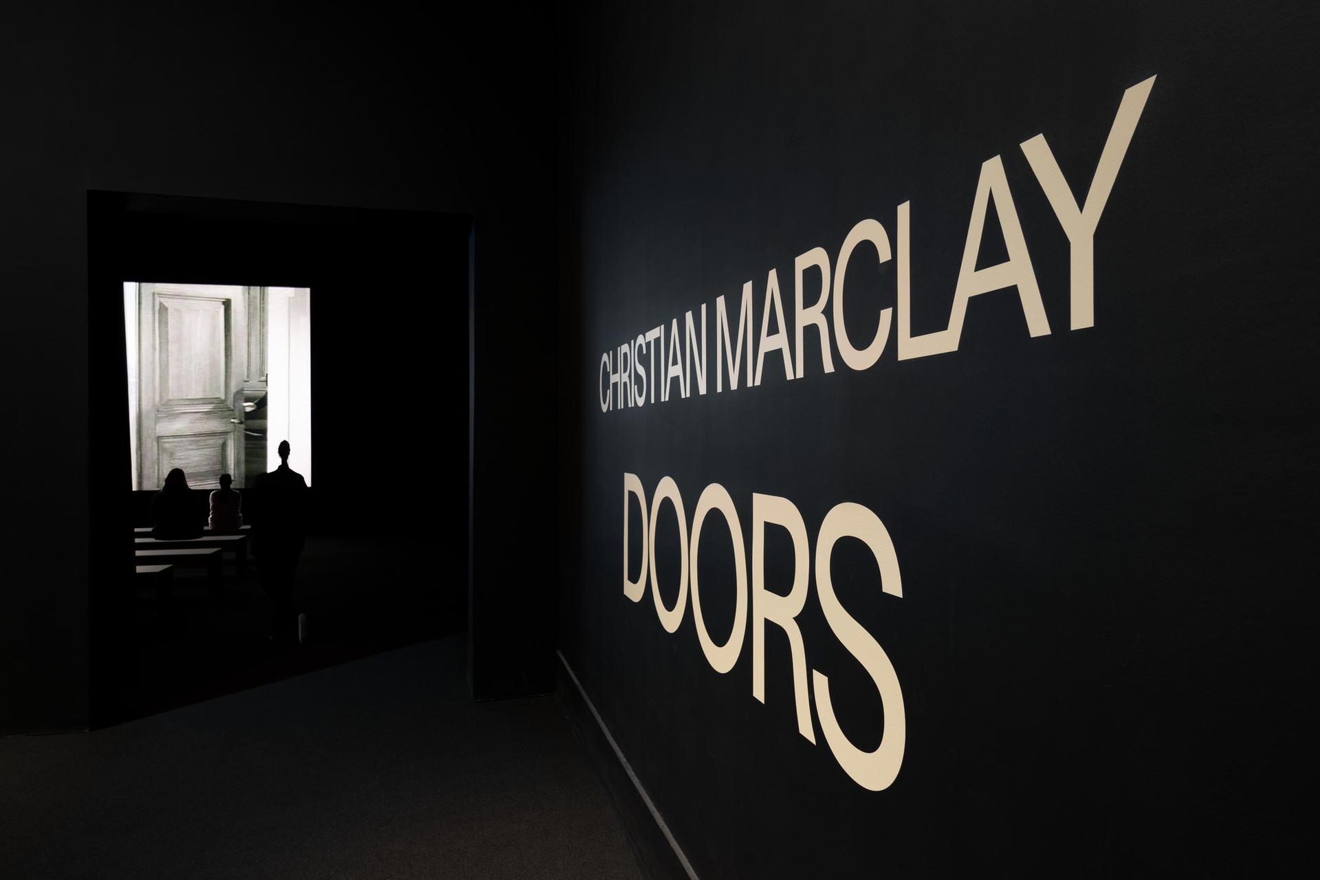 Installation view, <i>Christian Marclay: Doors</i>. Brooklyn Museum, June 13, 2025–April 12, 2026. © Christian Marclay. (Photo: Paula Abreu Pita)